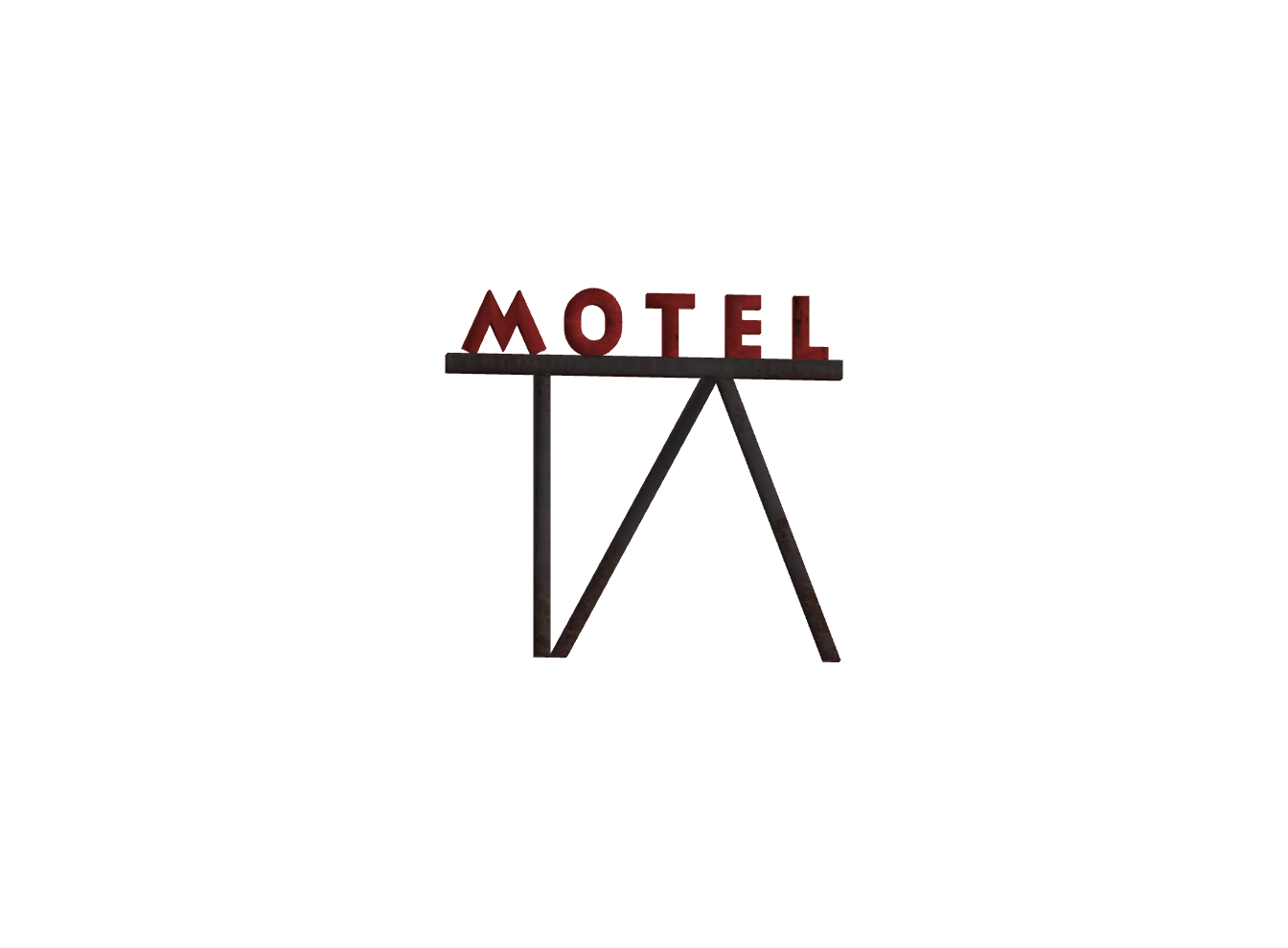 Motel汽車旅館標(biāo)志