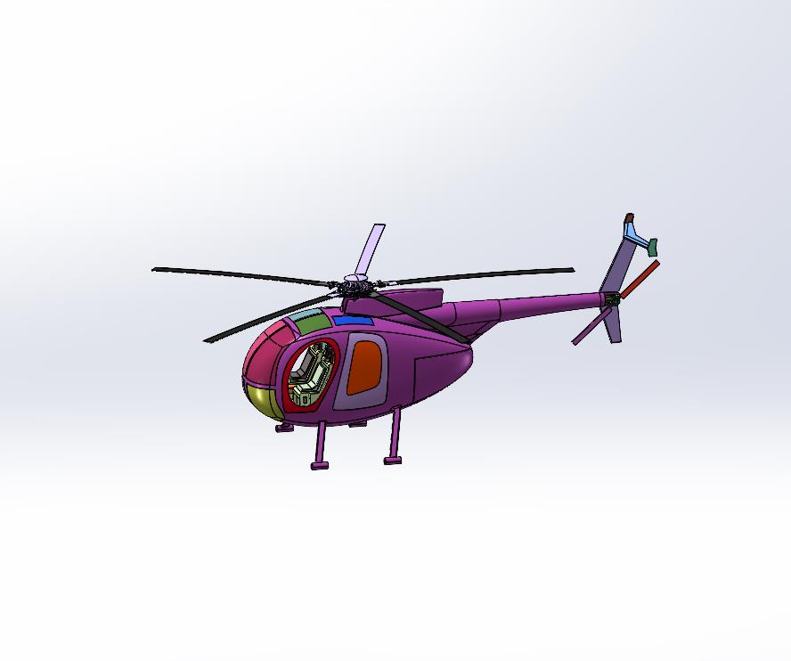 MD500小型防卫者式直升机