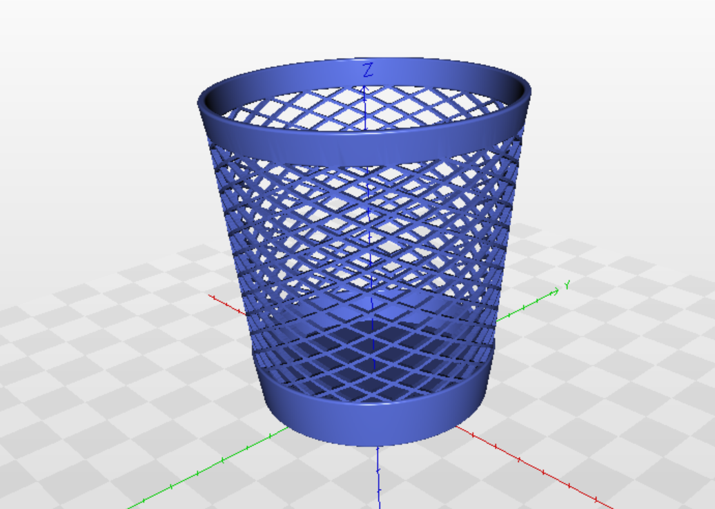 桌面回收籃.stl