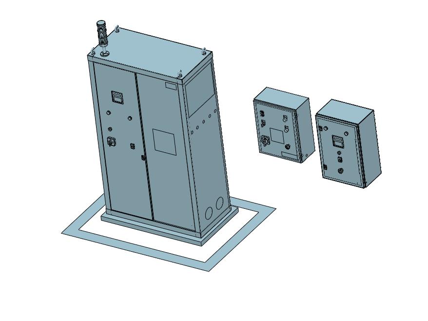 PLC成套電器控制柜和操作箱