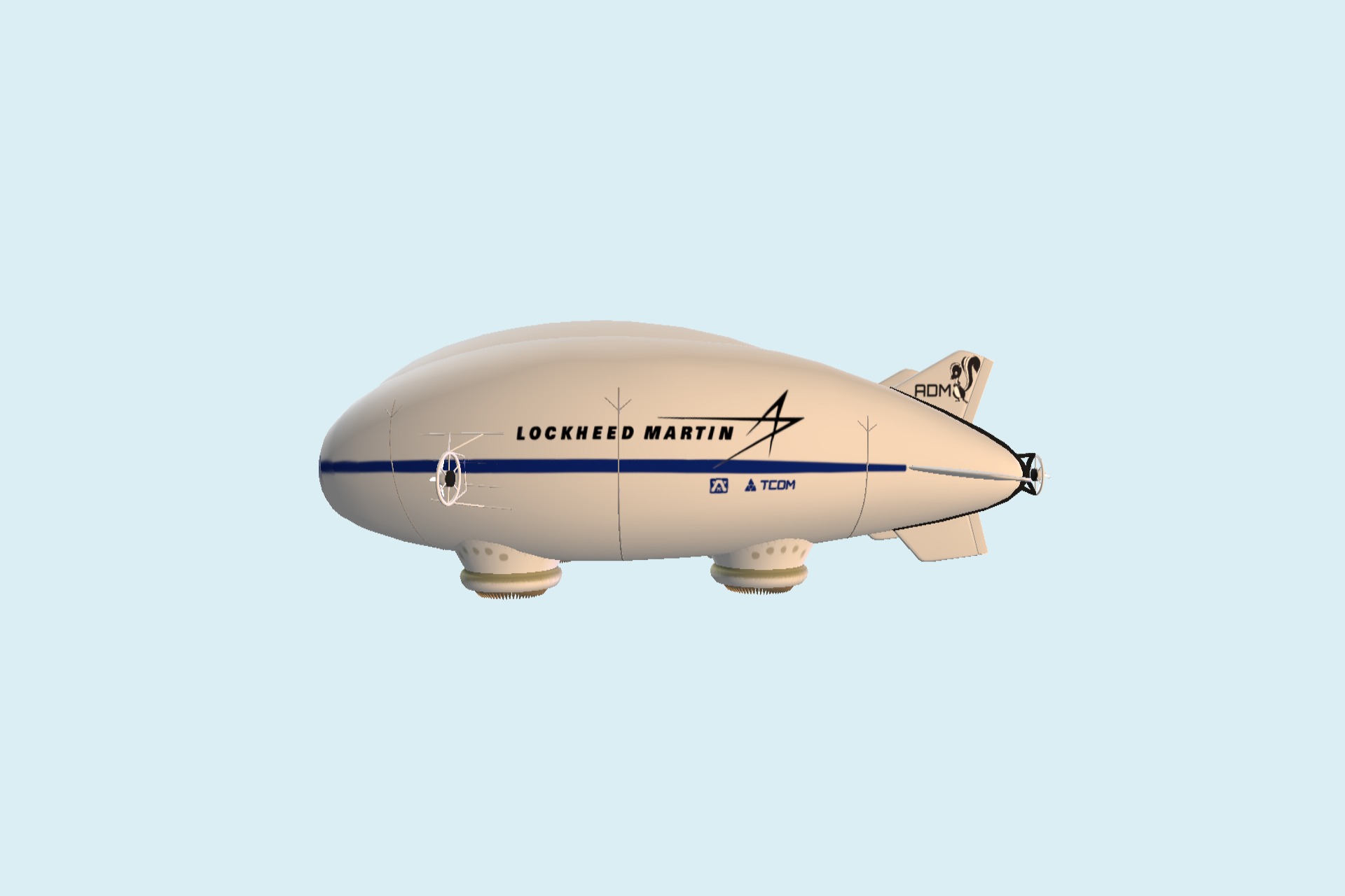 洛克希德·马丁航空静态混合动力飞艇