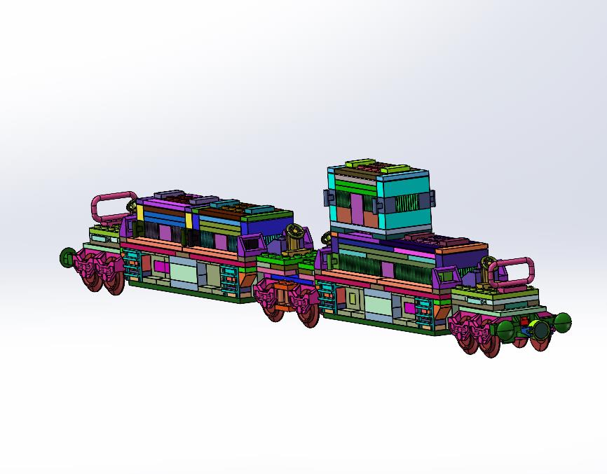 城市列車和諧號(hào)軌道火車拼裝積木玩具