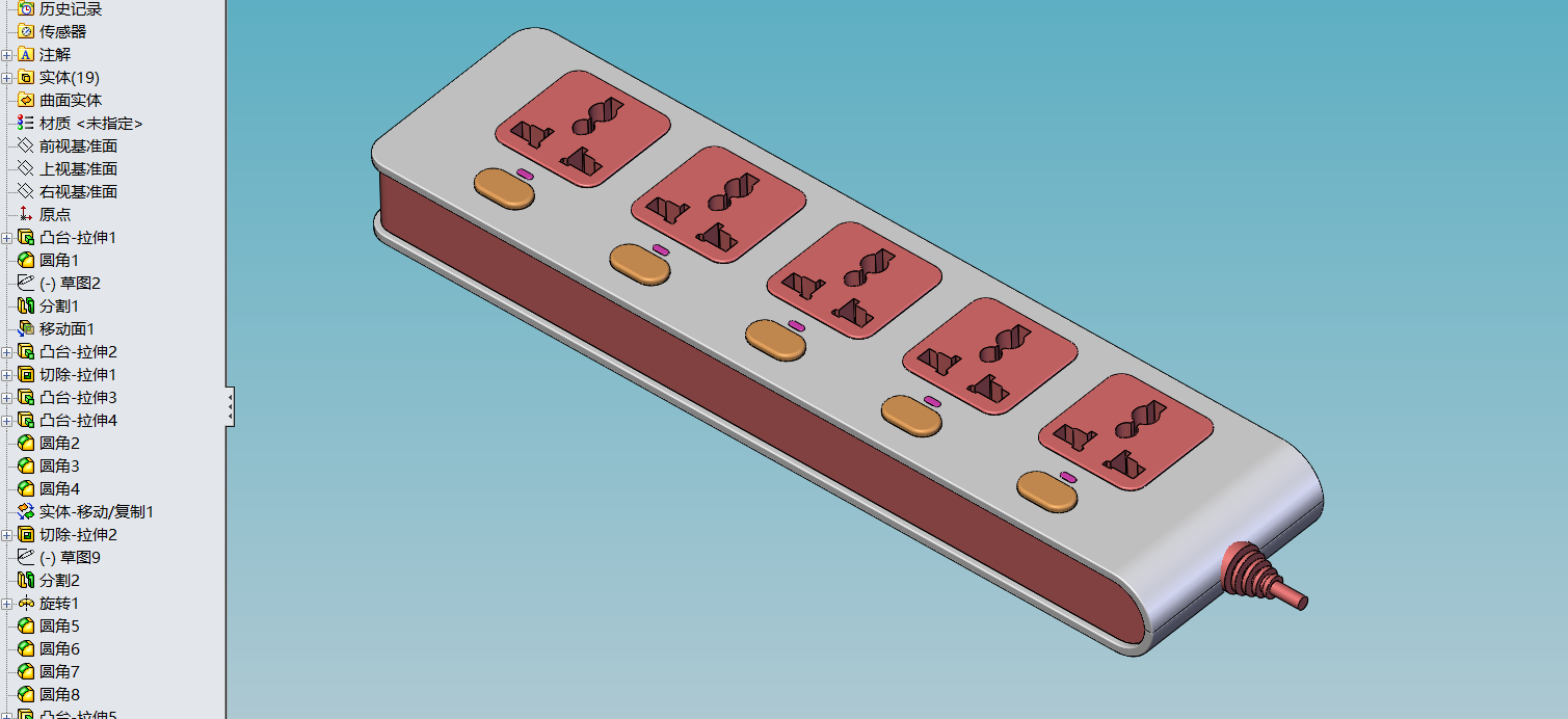 插座插排電排插牌多孔插板開(kāi)關(guān)插座電線(xiàn)電源電牌 