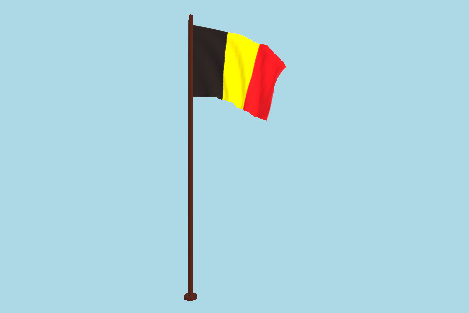 比利时国旗动画