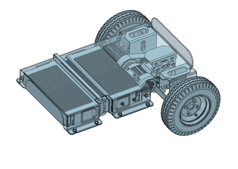 AGV小車電池驅(qū)供能驅(qū)動(dòng)單元