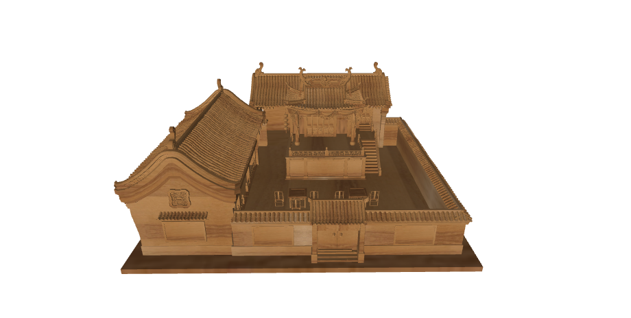 中国古代建筑模型01 ma和obj格式