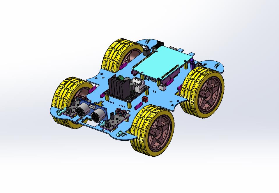 VR視頻3D雙目攝像頭機器車