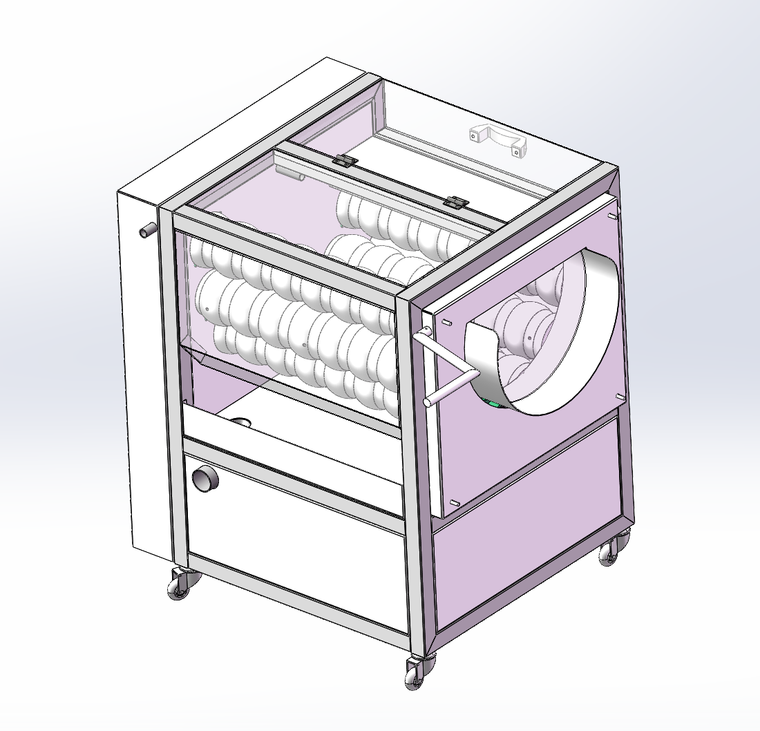 滾刷去皮機(jī) 
