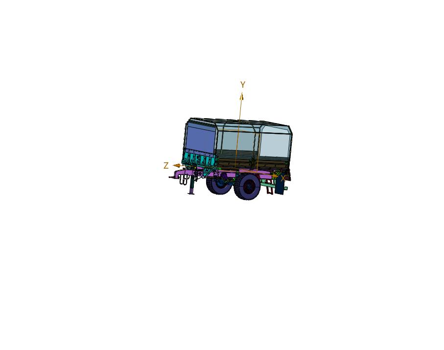 美國(guó)M1082輕型戰(zhàn)術(shù)卡車掛車