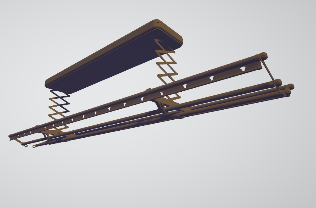 電動(dòng)晾衣機(jī)3D模型