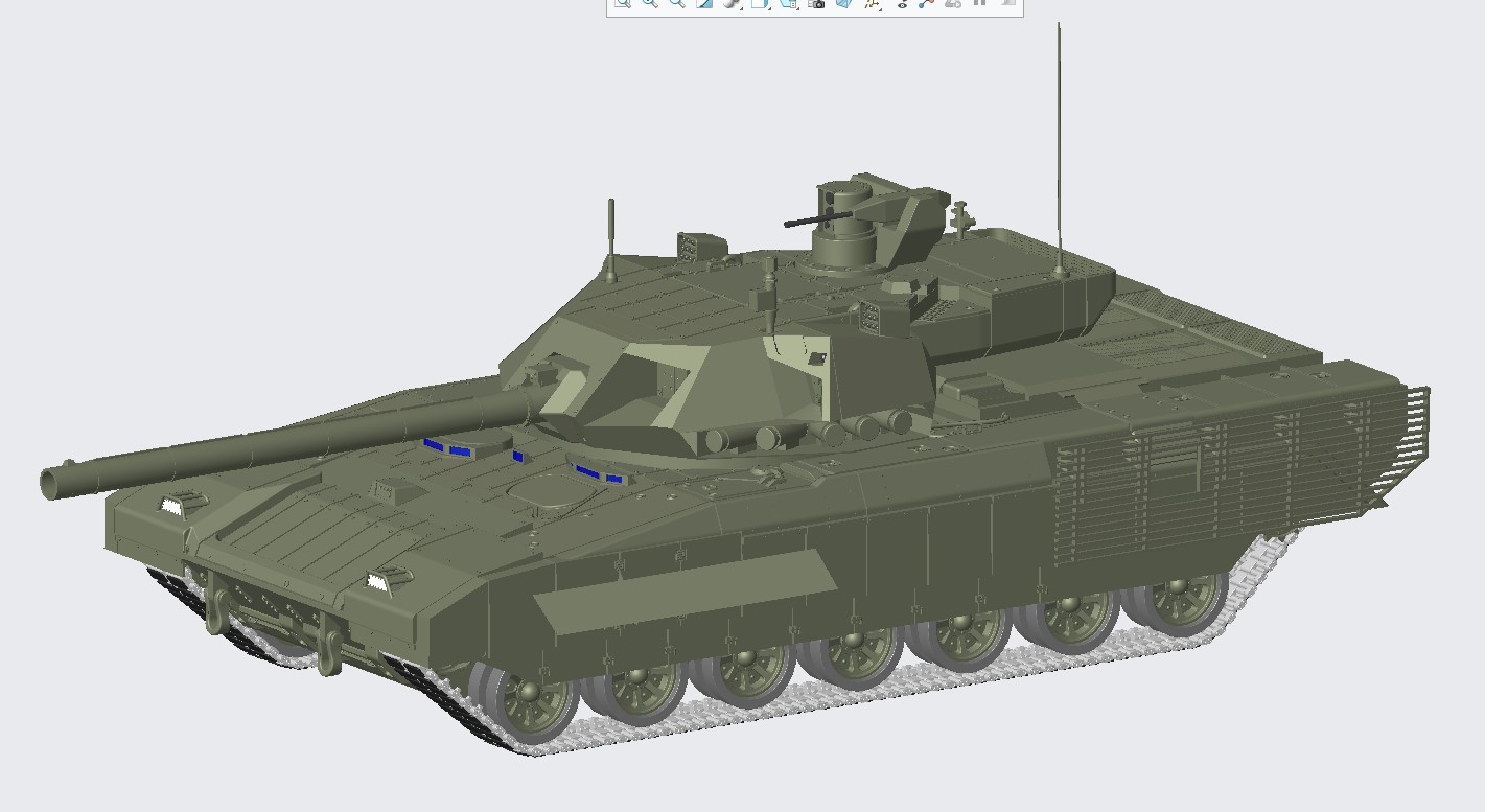 T-14“阿玛塔”坦克 