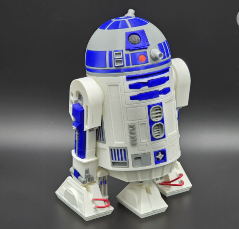 R2D2宇航技工機(jī)器人模型
