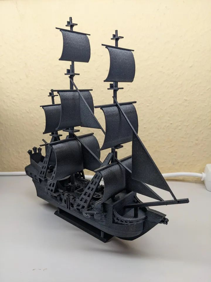可打印的黑珍珠海盗船