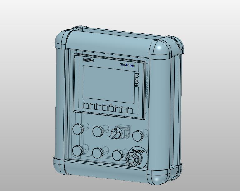 HMI铝合金操作面板箱控制箱操作箱