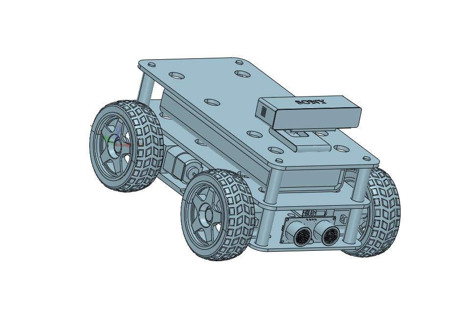 編程機器人遙控智能四輪小車