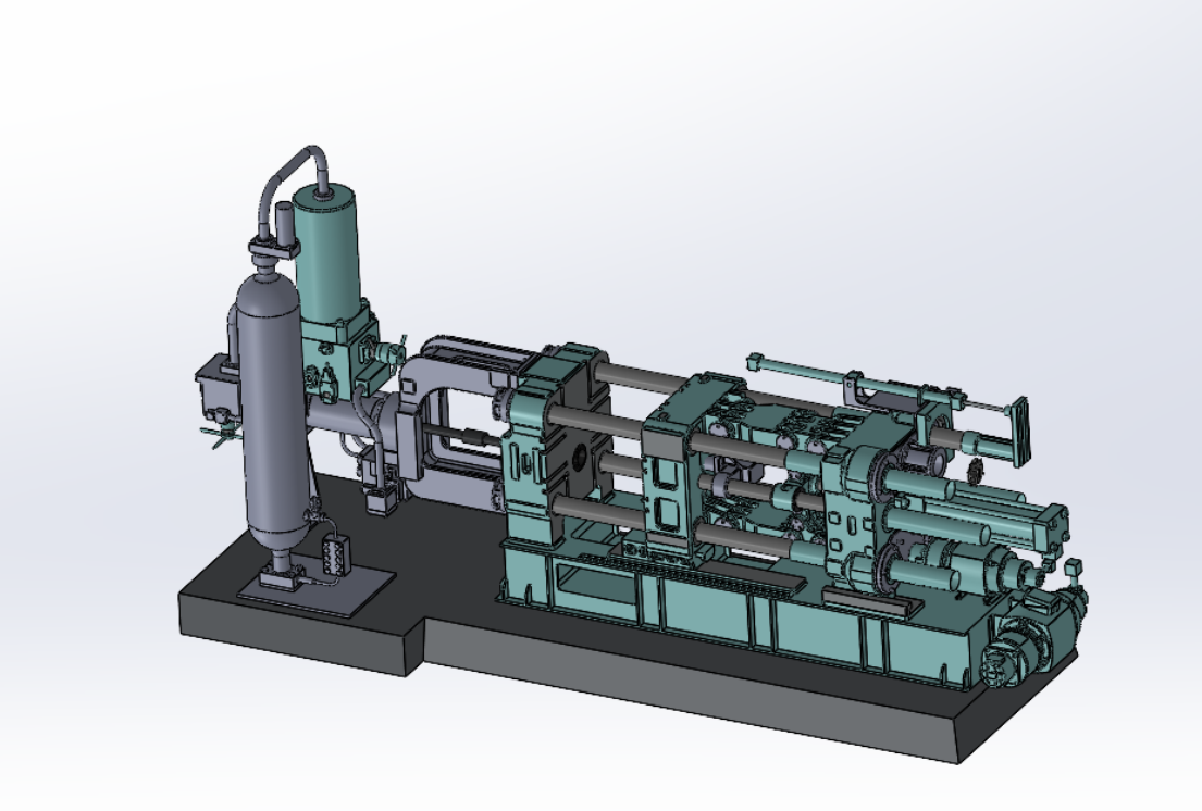 壓鑄機(jī)三維