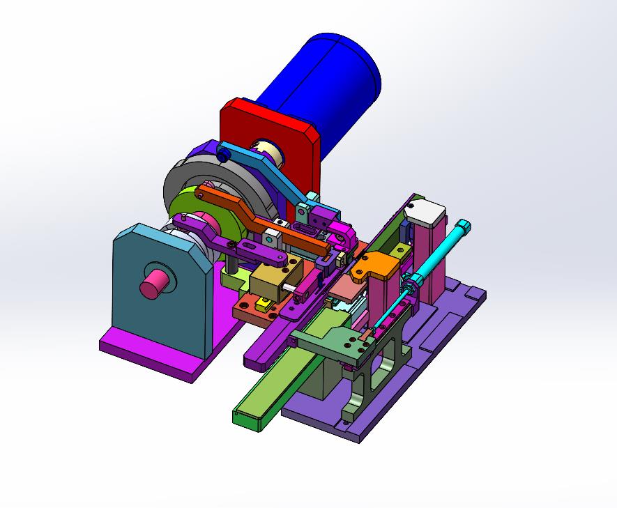 PCB插座頭插針電機凸輪插接機