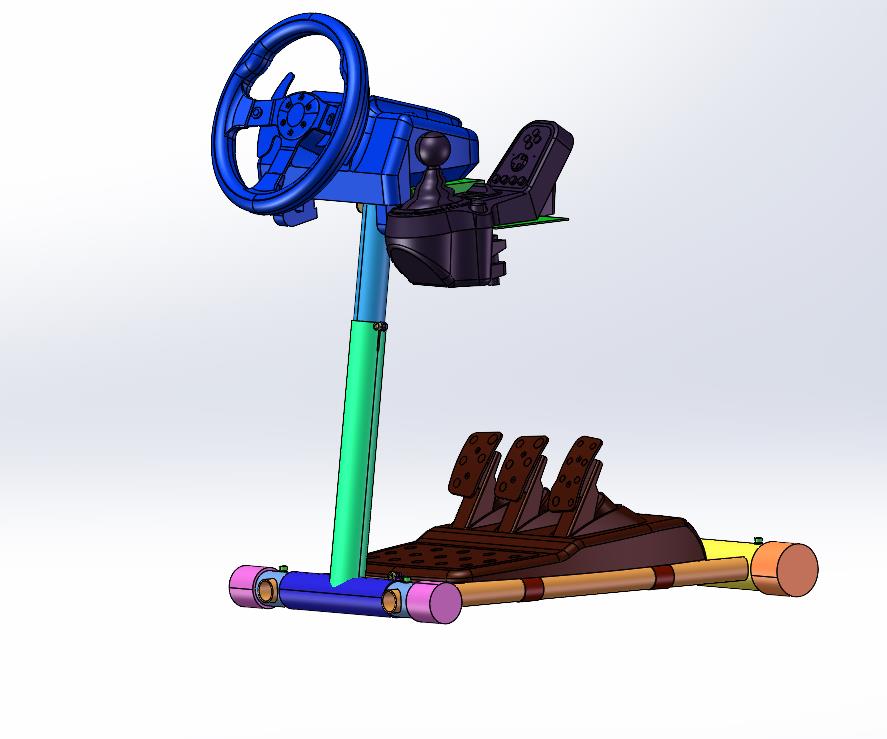 操作方向盤剎車汽車學車駕駛模擬器訓練機