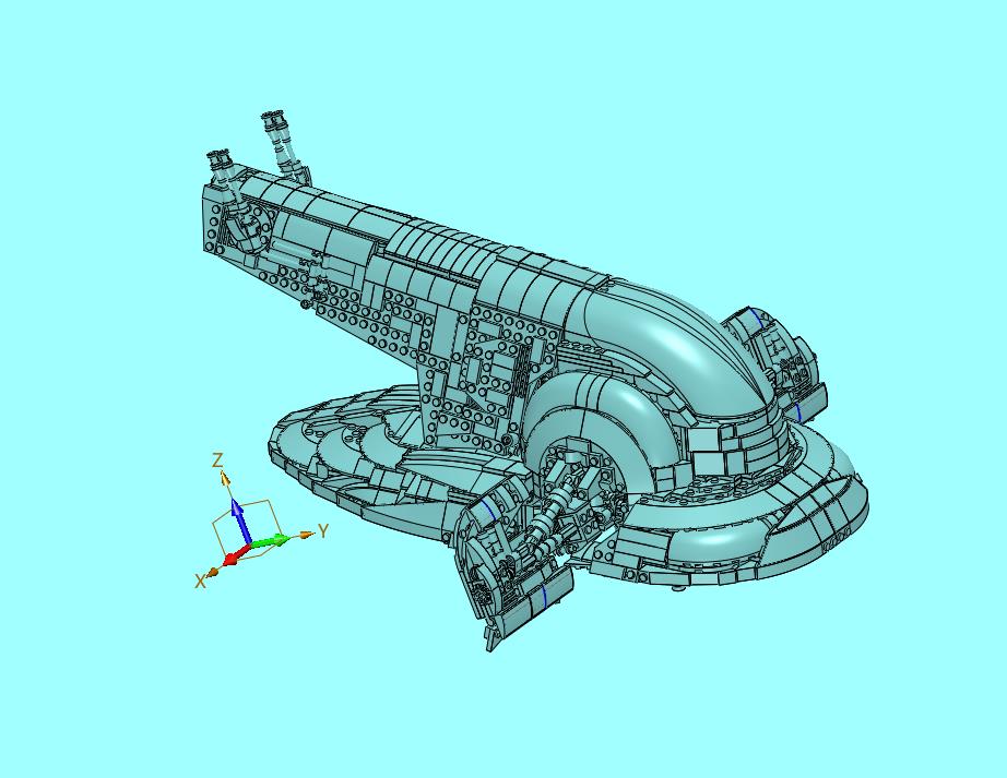 LEGO星戰(zhàn)系列奴隸1號追擊機