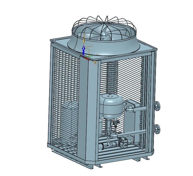 2p冻水机设备循环降温小型制冷机组