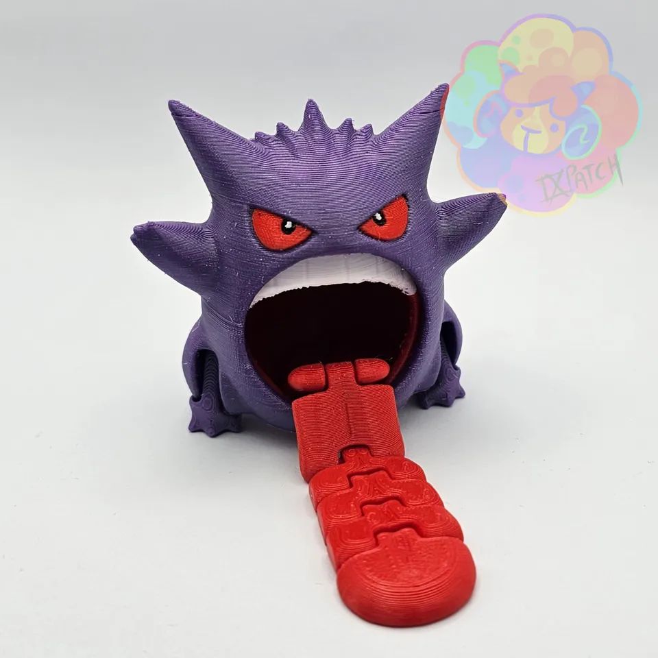 gengar flexi-鉸接口袋妖怪印花到位無