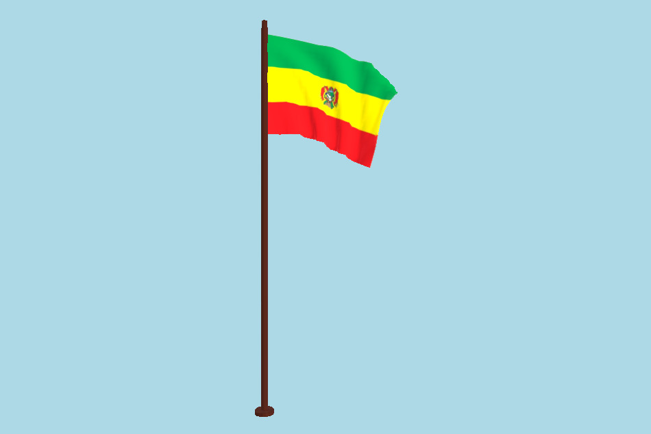 玻利维亚国旗动画