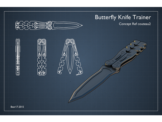 蝴蝶刀-练习工具