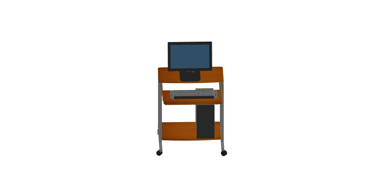 电脑桌架