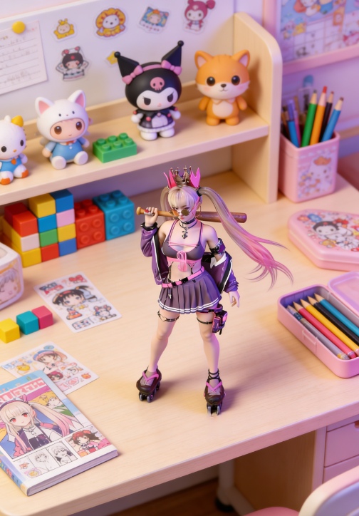 桌面美少女手辦.stl