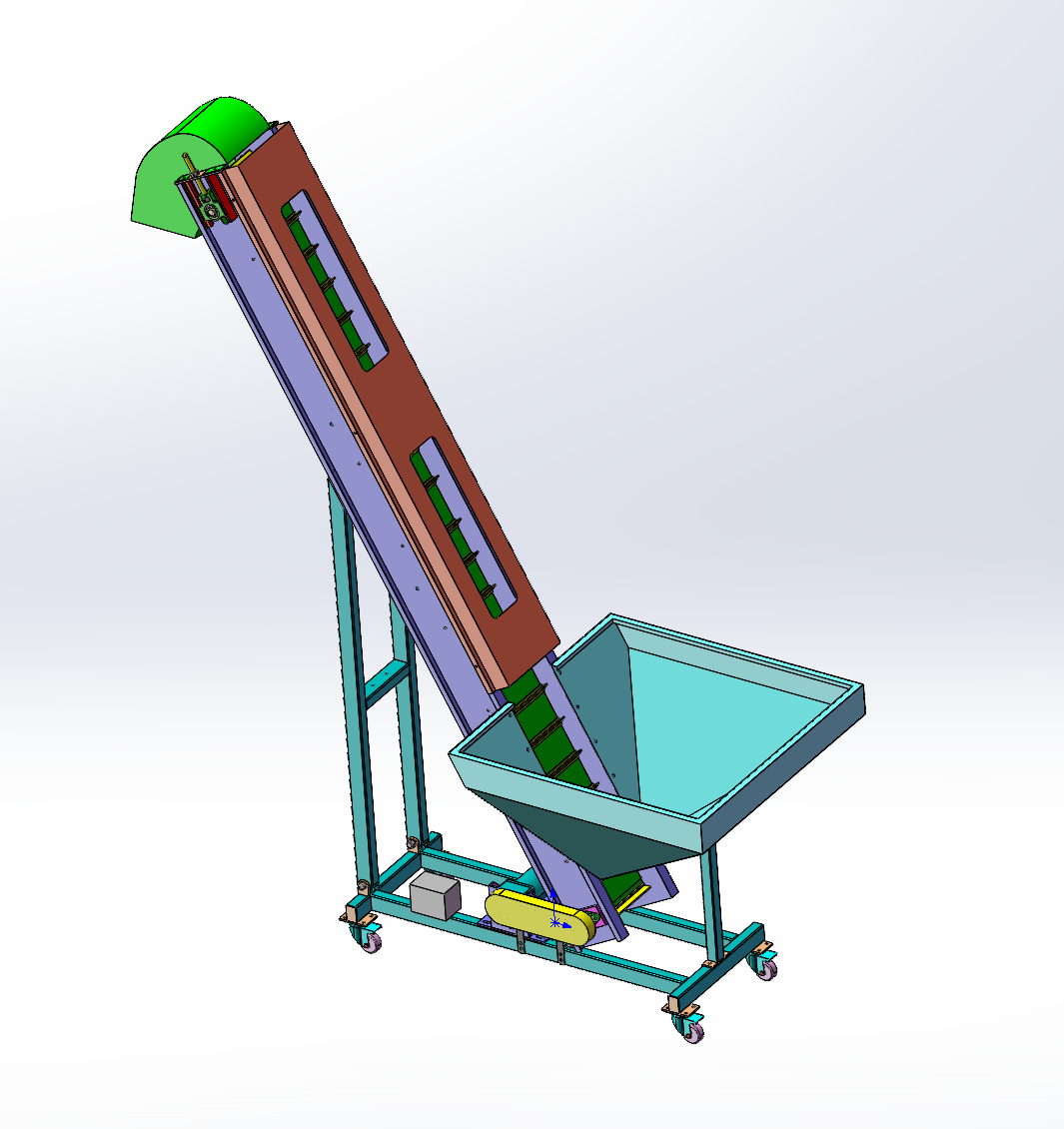 上料提升機(jī)2.8米送料提升機(jī) 