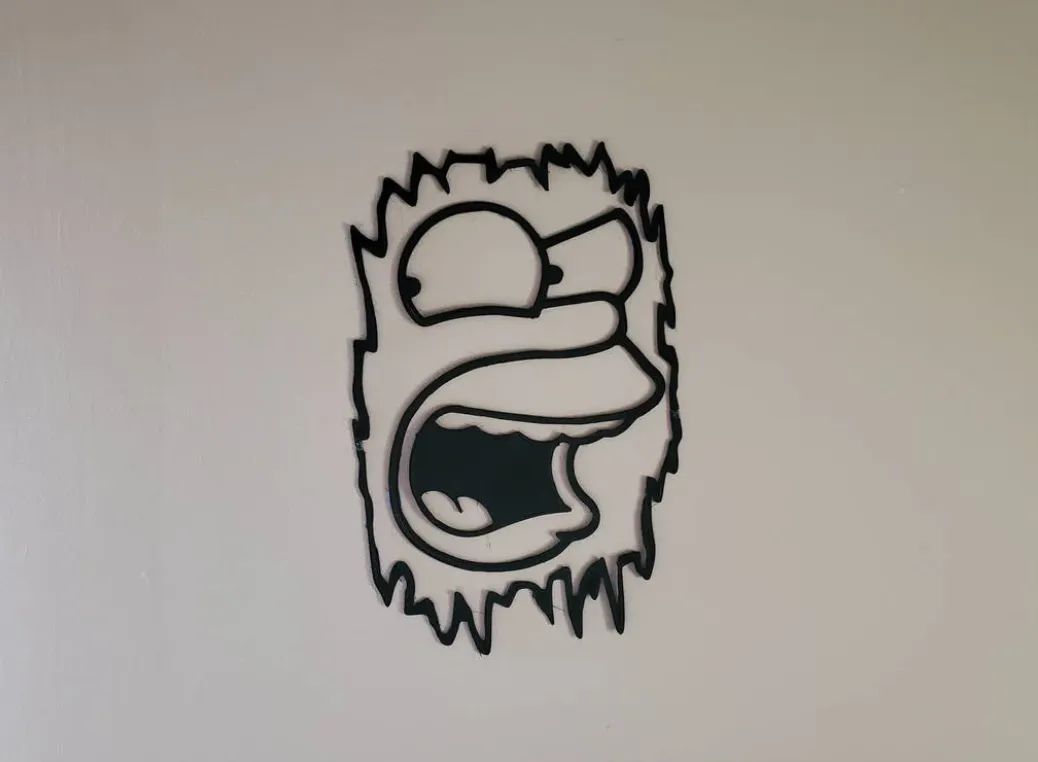 霍默·辛普森墙艺术