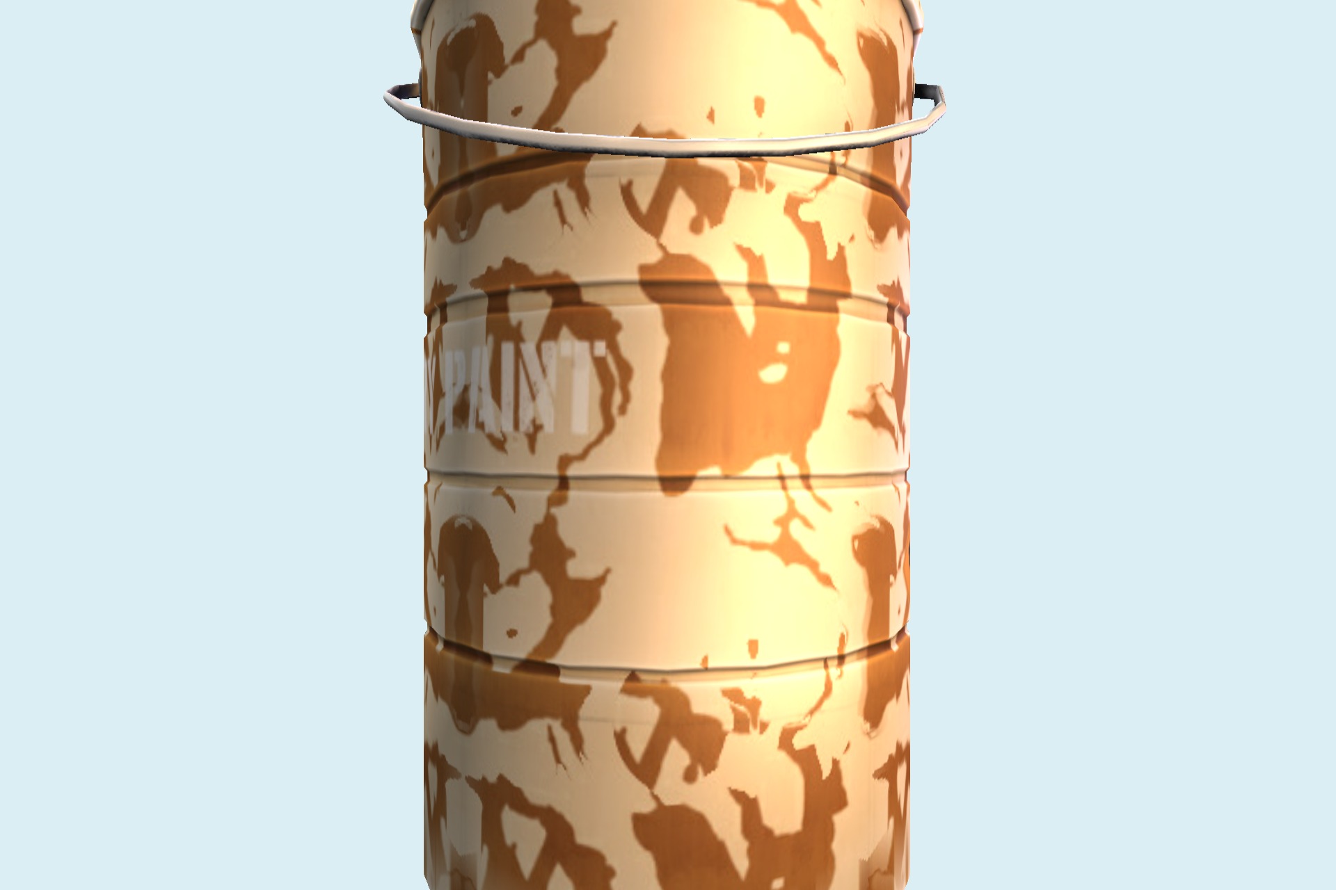 军用油漆罐