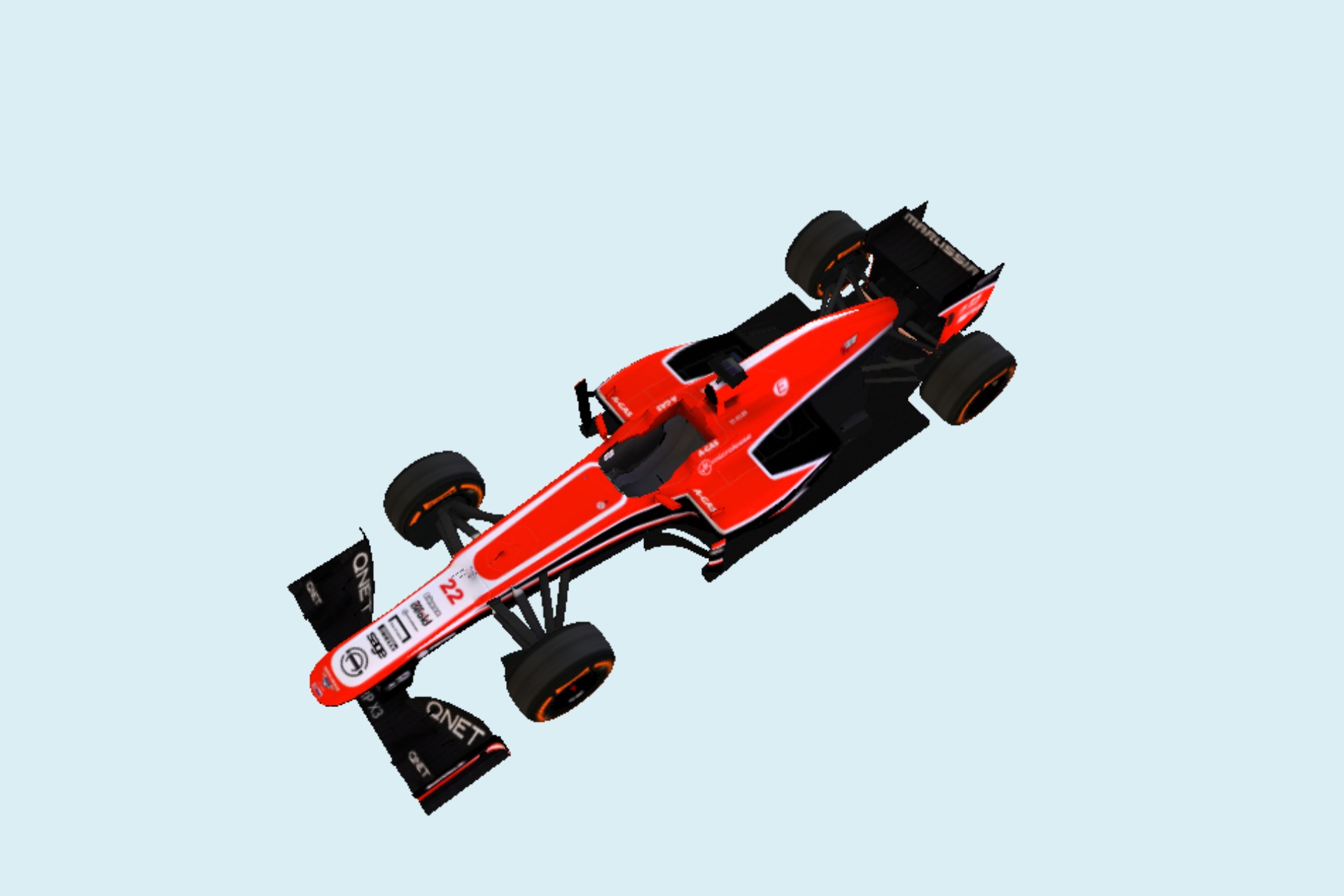 F1赛车 Marussia MR02