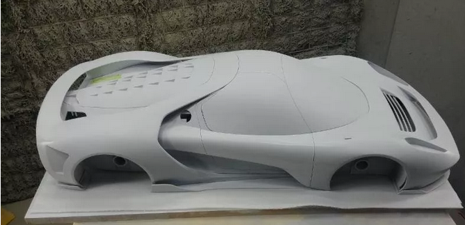 3D打印超级跑车展示模型，以触觉可视化营销新模式推动产品销售