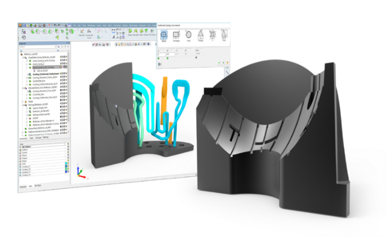 3D Systems 的隨形冷卻解決方案，最大限度短注塑成型周期時間