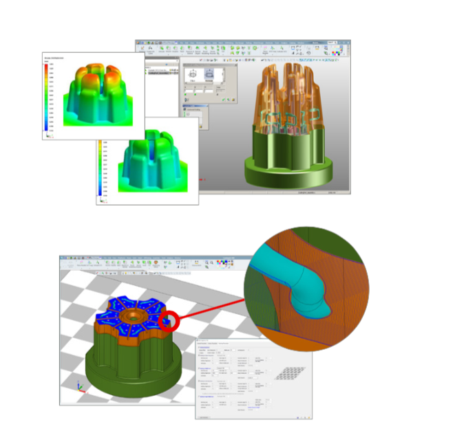 3D Systems 的隨形冷卻解決方案，最大限度短注塑成型周期時間