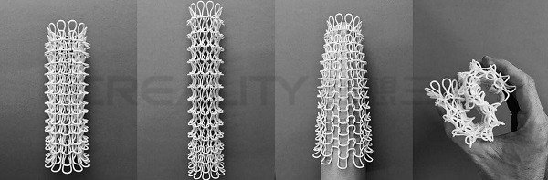 藝術(shù)院設計師測試3D打印機制造管狀織物結(jié)構(gòu)